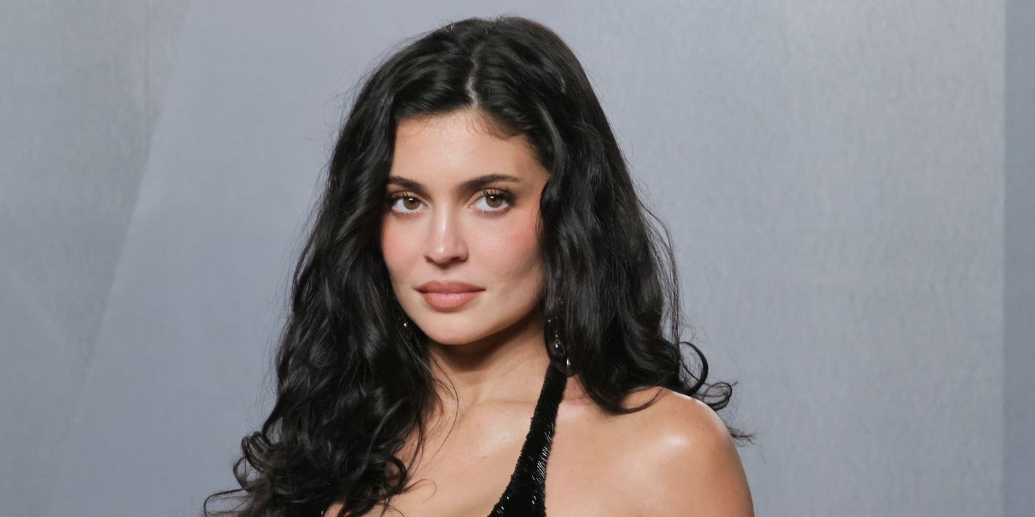 Kylie Jenner Showcases Edgy Black Leather Bikini During Turks and Caicos Trip