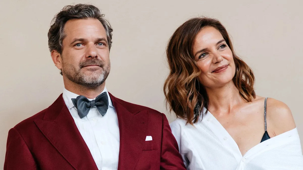 Katie Holmes and Joshua Jackson Discuss "Unexpected" Dawson's Creek Reunion Reaction