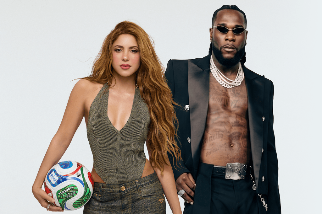 Shakira and Burna Boy's 'Dai Dai' Voted Best World Cup Song by Billboard Readers