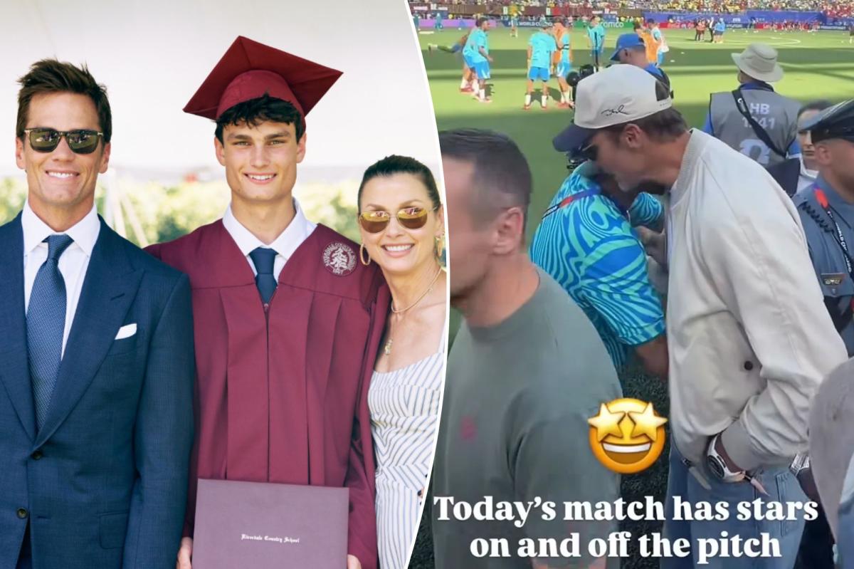 Tom Brady Celebrates Son Jack's Graduation with Bridget Moynahan Before World Cup Appearance