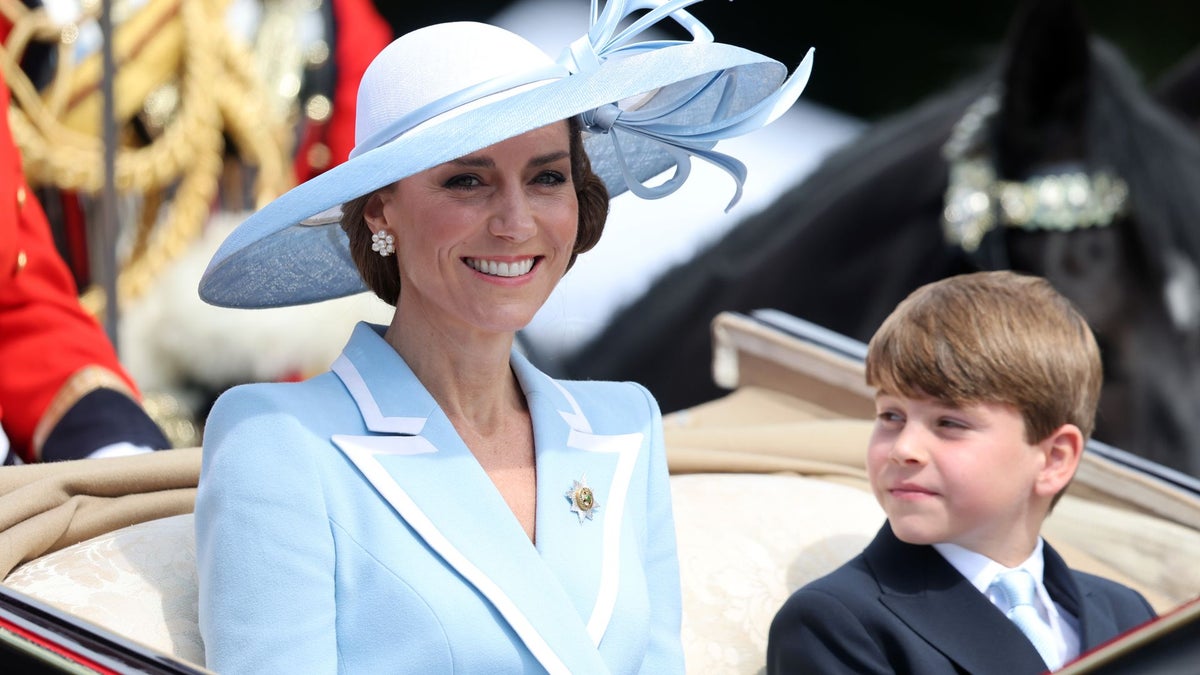 Kate Middleton's Trooping the Colour 2026 Outfit Features Symbolic Blue and Irish Guards Brooch