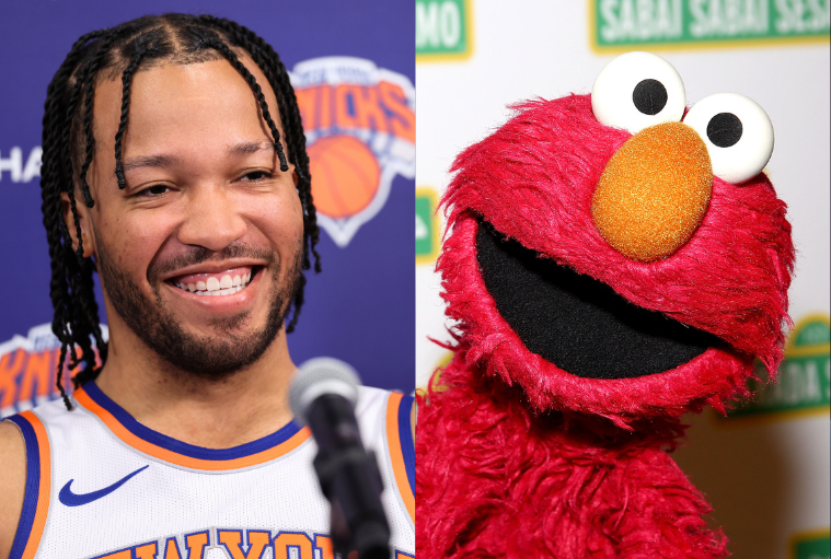 Jalen Brunson Forgives Elmo at Knicks Championship Parade