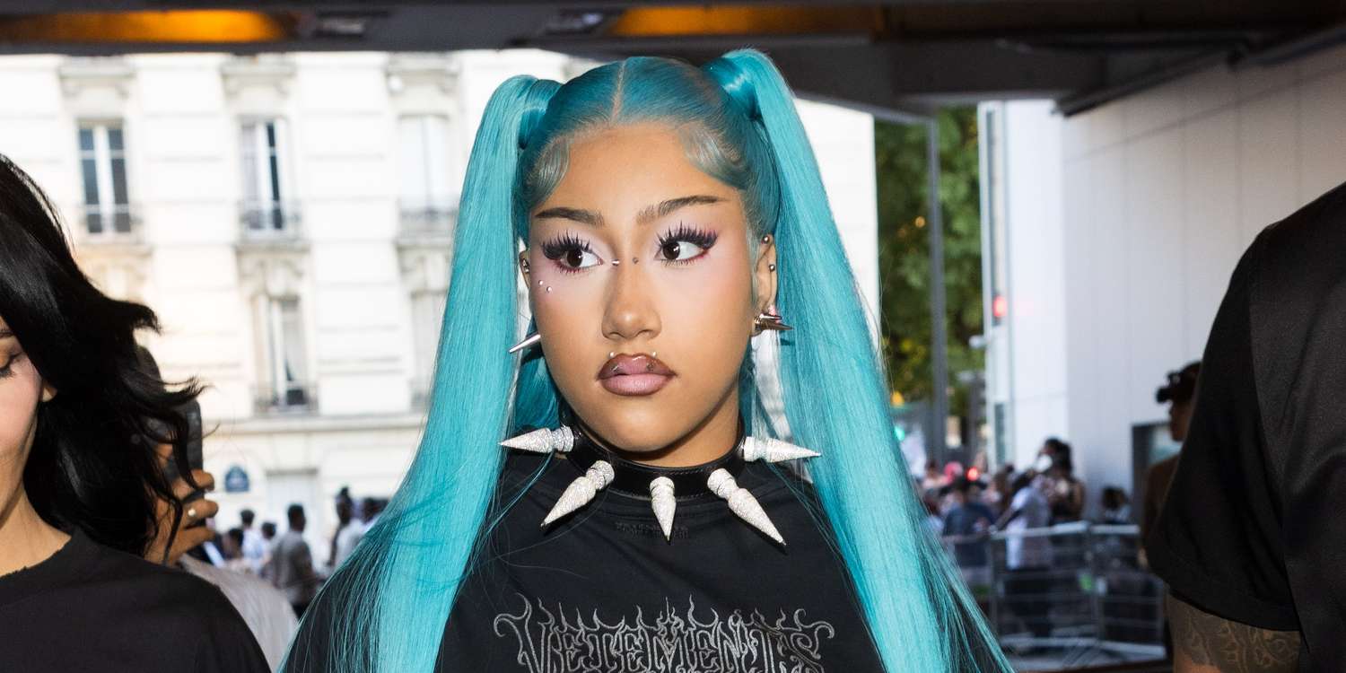North West Debuts Bold Piercings and Punk Style at Paris Fashion Week