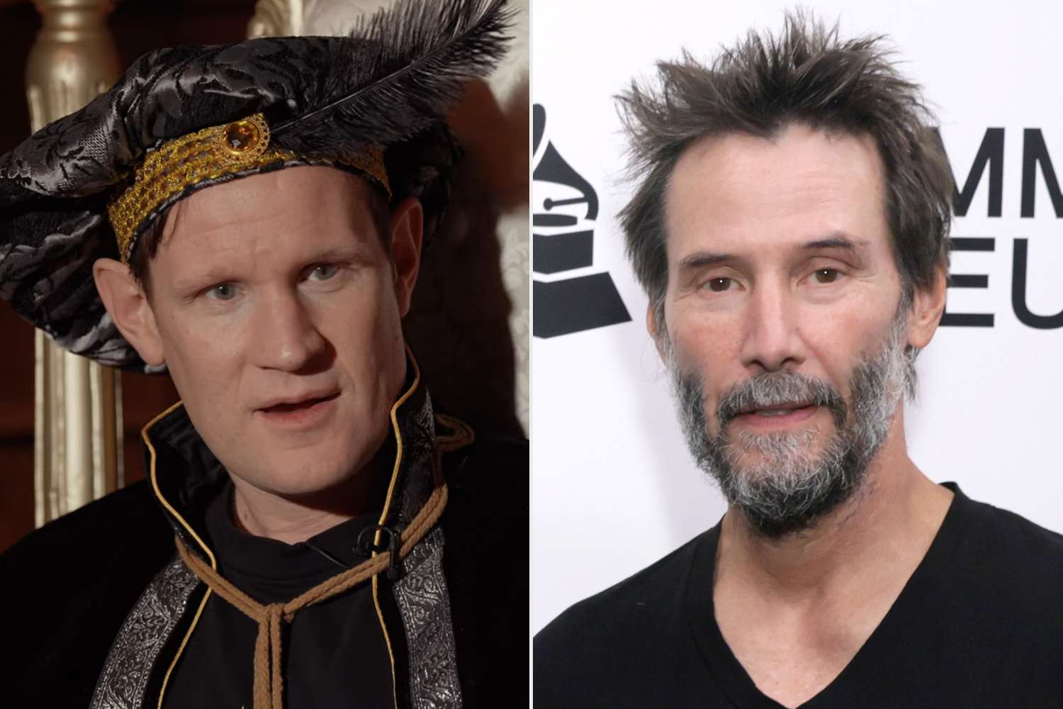 Matt Smith Reacts to Keanu Reeves Watching 'Morbius' on a Flight