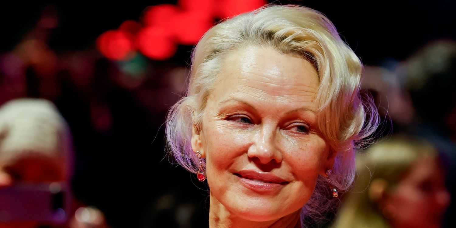 Pamela Anderson Wears Oscar de la Renta to Son Dylan Lee's Wedding