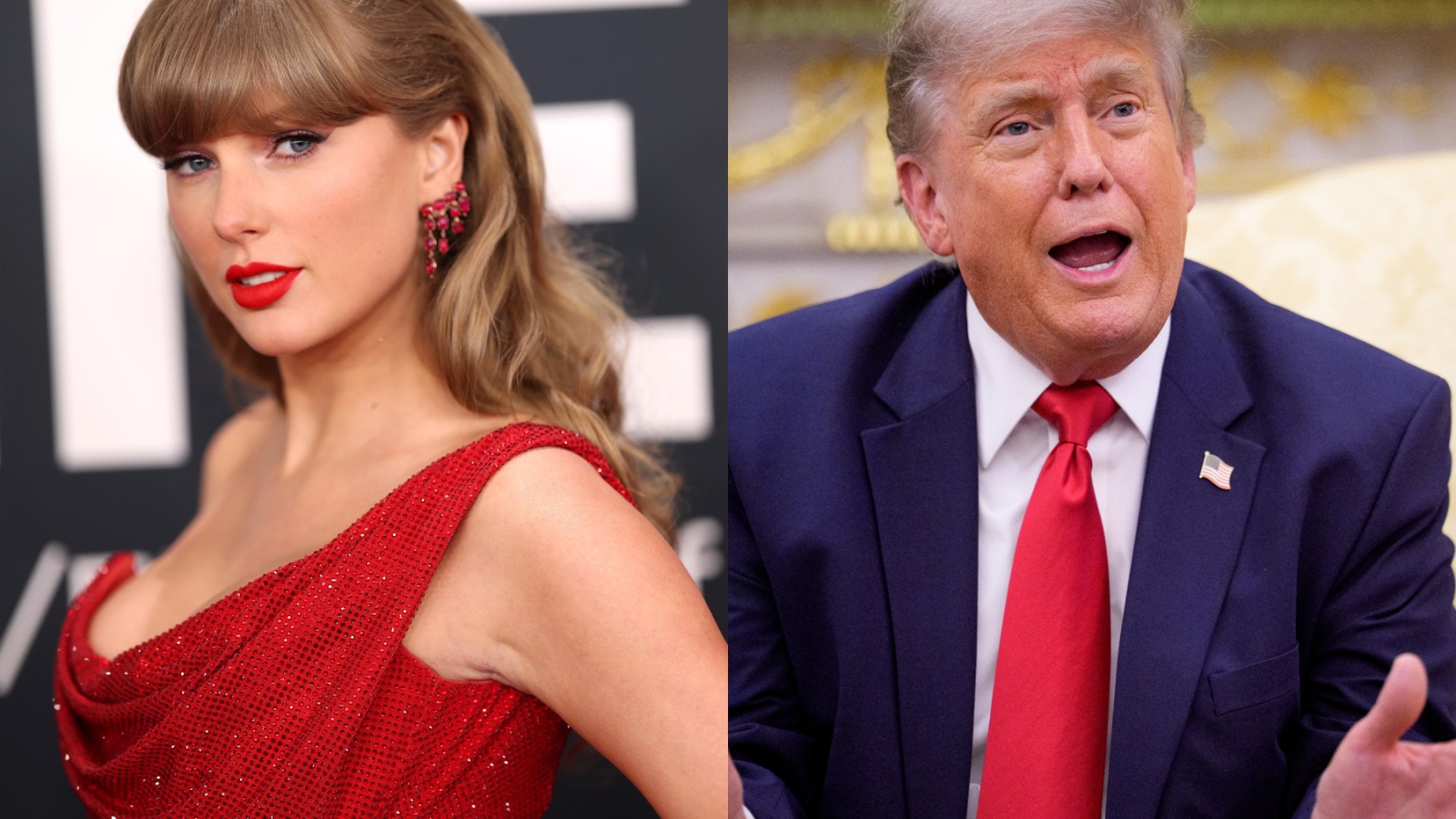 White House References Trump in Taylor Swift and Travis Kelce Wedding Meme