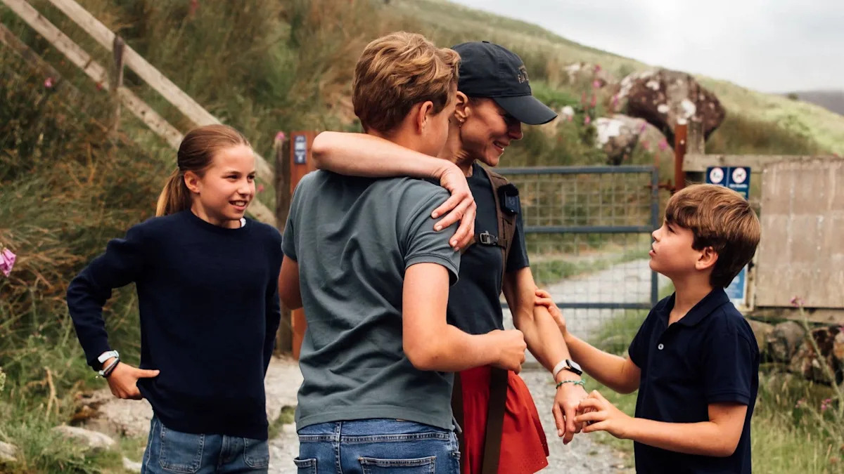 Kate Middleton Shares Unseen Family Photos After Completing Three Peaks Challenge